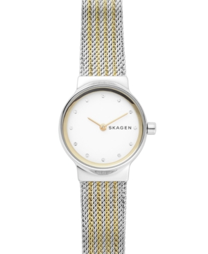 image of Skagen Women-s Freja Two-Tone Stainless Steel Mesh Bracelet Watch 26mm