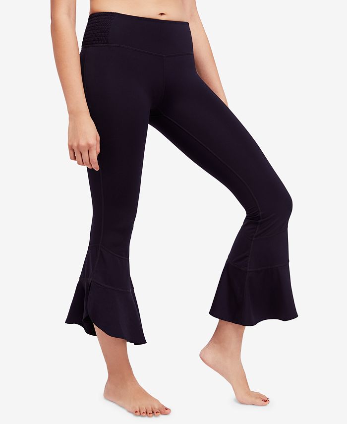 Cropped Flare Yoga Pants  International Society of Precision