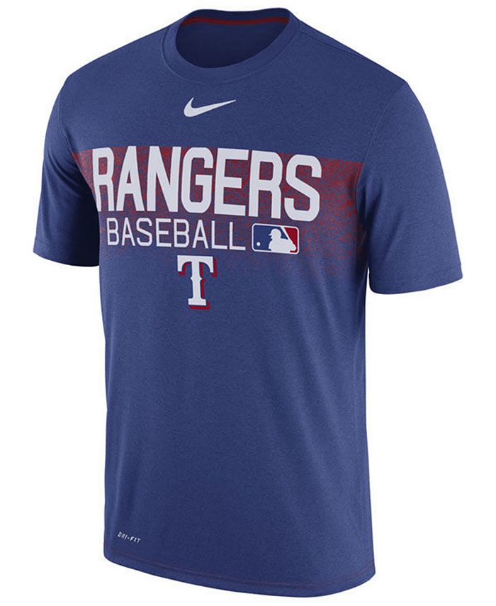 Nike Men's Red Texas Rangers Alternate Authentic Team Jersey - Macy's