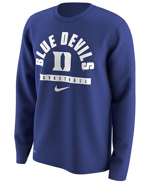 Nike Men S Duke Blue Devils Basketball Legend Long Sleeve T Shirt Reviews Sports Fan Shop By Lids Men Macy S