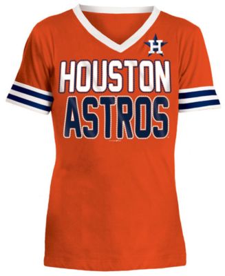 5th & Ocean Houston Astros Rhinestone T-Shirt, Girls (4-16) - Macy's