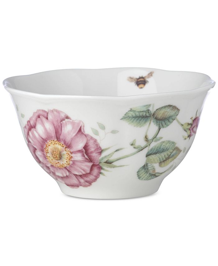 Lenox CLOSEOUT Butterfly Meadow Tiger Swallowtail Rice Bowl Macy s