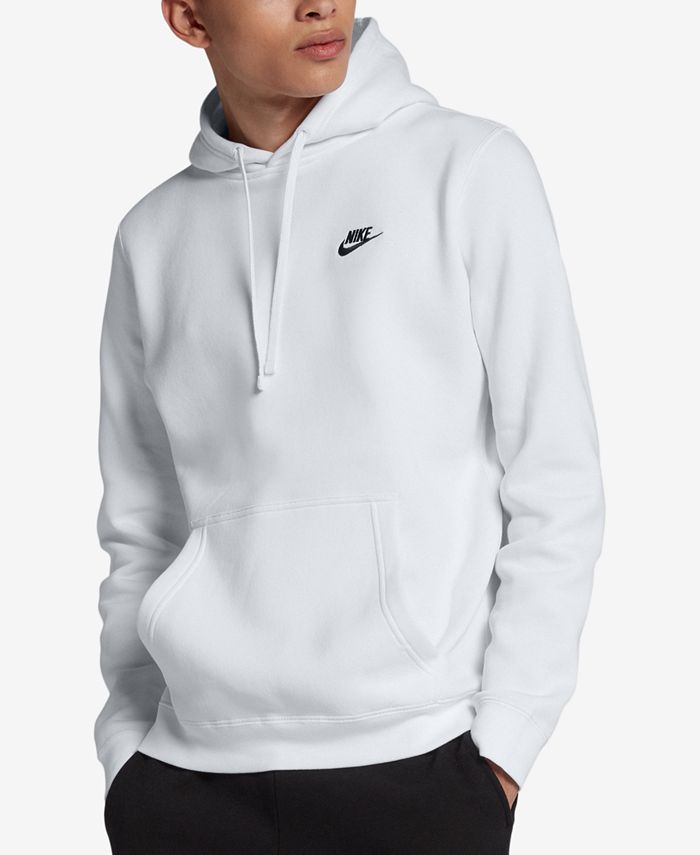 halfgeleider leven Hoorzitting Nike Men's Pullover Fleece Hoodie - Macy's