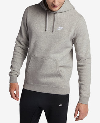 Nike Men's Pullover Fleece Hoodie & Reviews - Hoodies & Sweatshirts ...