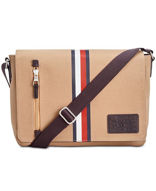 Tommy Hilfiger Men's Harrison Messenger Bag & Reviews Laptop Bags