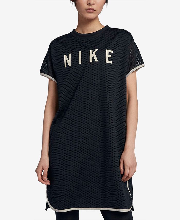 Nike Sportswear Mesh Dress - Macy's