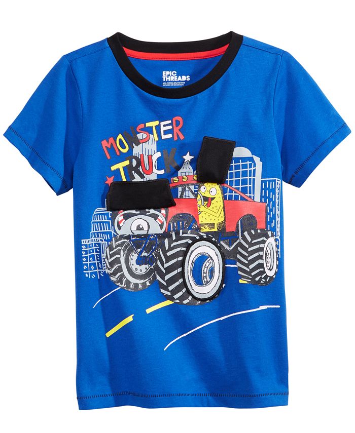 Epic Threads Flap-Graphic T-Shirt, Little Boys, Created for Macy's ...