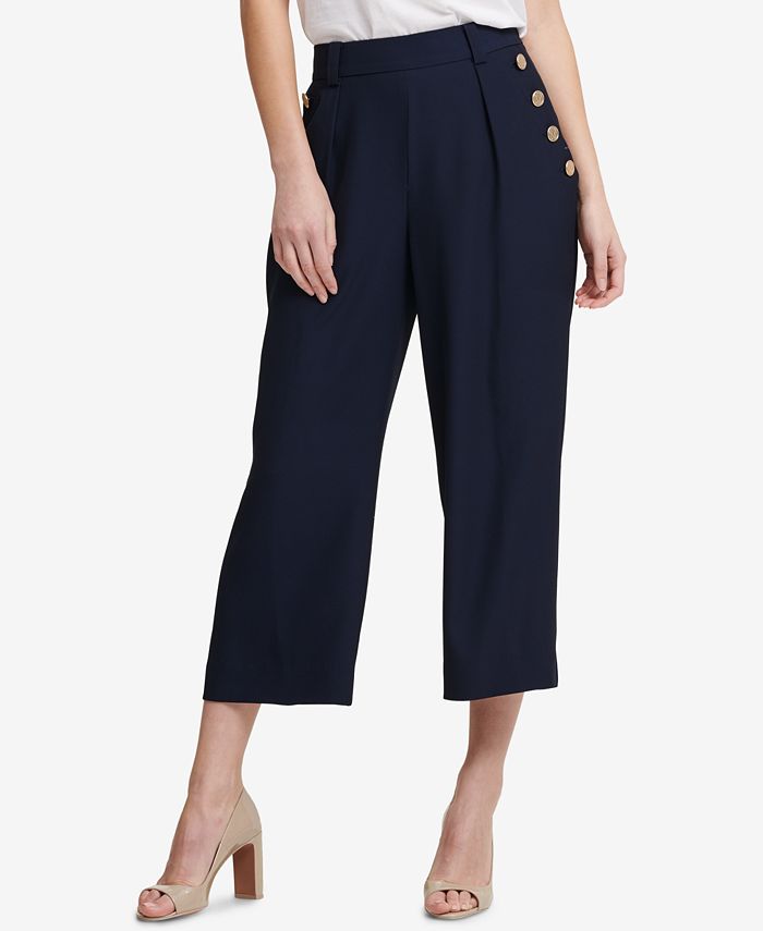 DKNY Cropped Sailor Pants Macy s