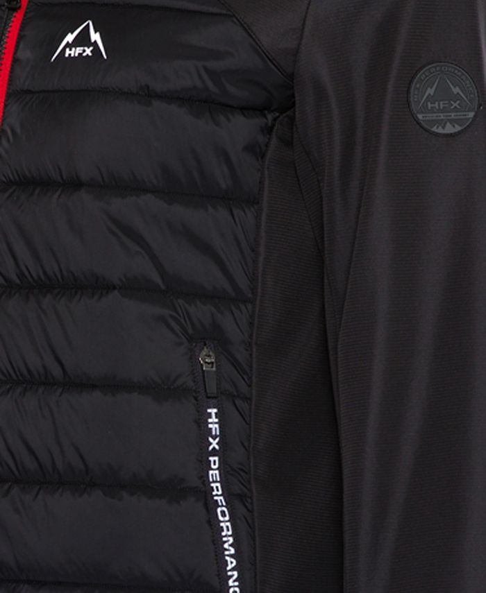 Halifax Men's HFX MixMedia Hooded Ski Jacket Macy's