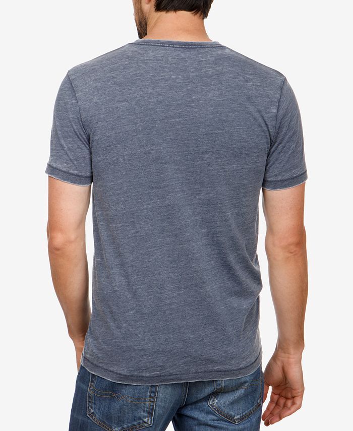 Lucky Brand Men's Burnout V-Neck Short Sleeve T-Shirt - Macy's