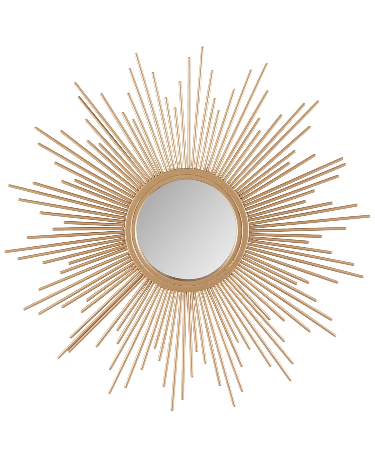 Madison Park Fiore Sunburst Small Mirror - Gold