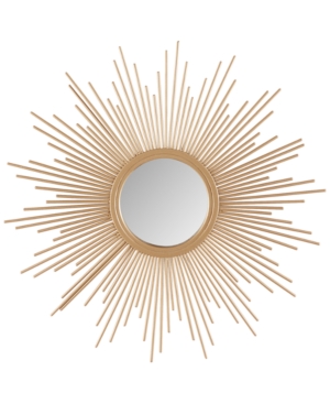 Jla Home Madison Park Fiore Sunburst Small Mirror In Gold