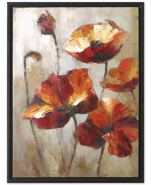Uttermost Window View Floral Wall Art & Reviews Wall Art Macy's