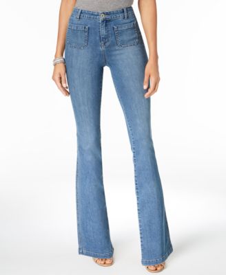 Style Co Petite Patch Pocket Flare Leg Jeans Created for Macy s Macy s