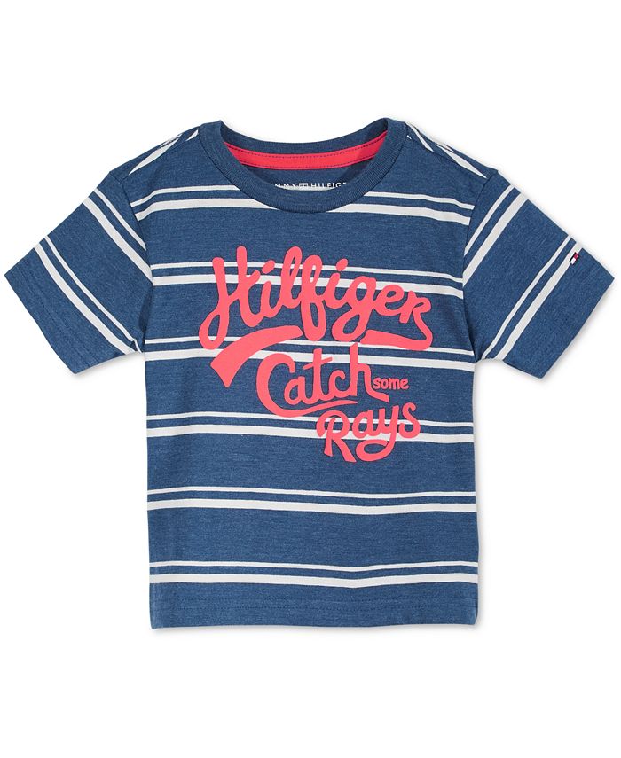 Tommy Hilfiger Baby Boys Graphic-Print T-Shirt - Macy's