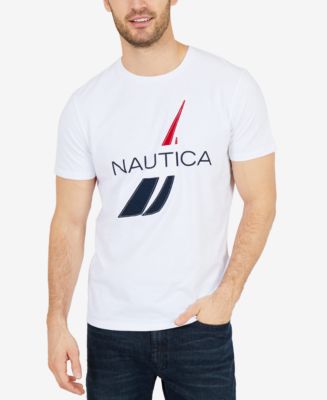 Nautica Men's Logo Graphic-Print T-Shirt, Created for Macy's - Macy's