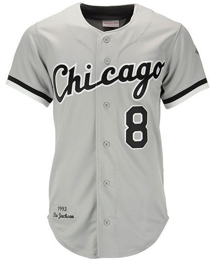 Men's Mitchell and Ness Bo Jackson Chicago White Sox Authentic