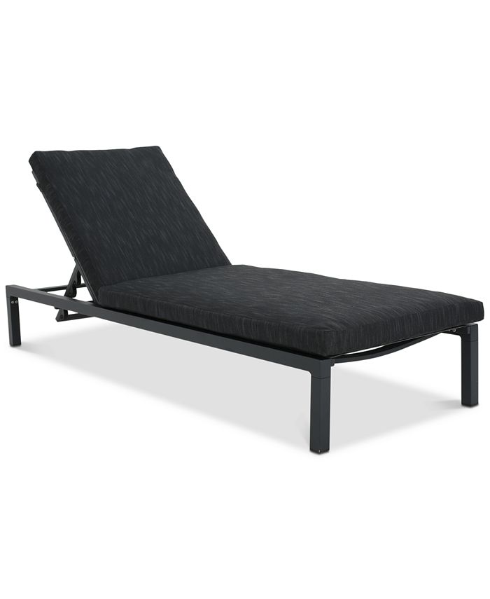 Noble House Torres Outdoor Chaise Lounge - Macy's