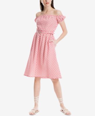 macys gingham dress