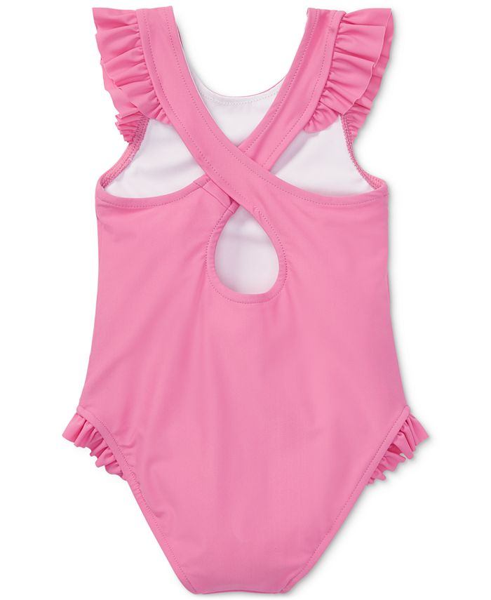 Polo Ralph Lauren Ralph Lauren Ruffled One-Piece Swimsuit, Baby Girls ...