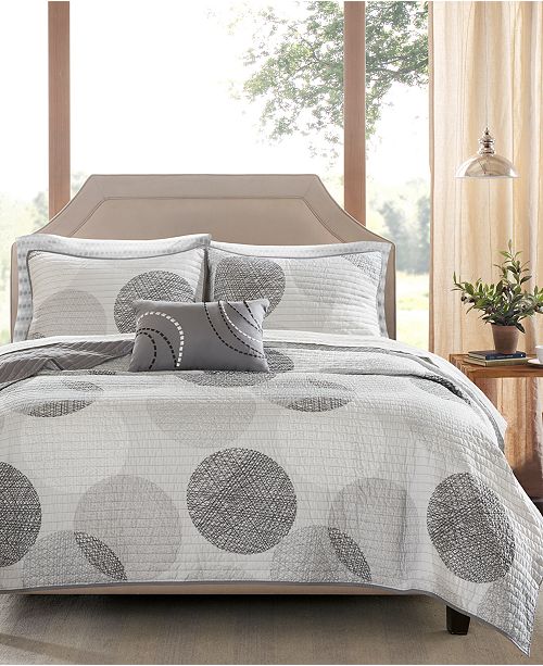 Madison Park Knowles 8 Pc King Coverlet Set Reviews Bed In A