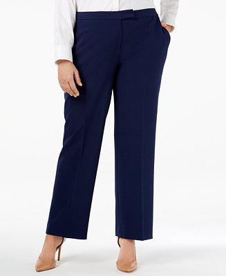 Kasper Plus Size Modern Dress Pants & Reviews - Pants & Capris - Women ...