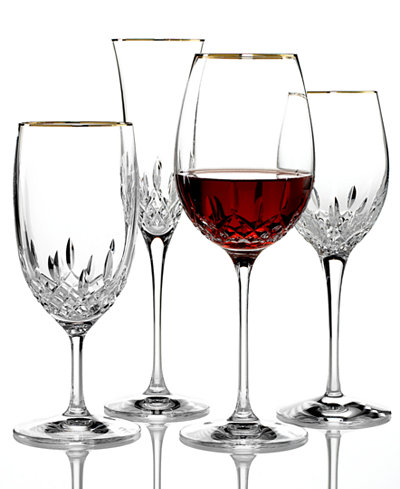 Waterford Stemware, Lismore Essence Gold Collection
