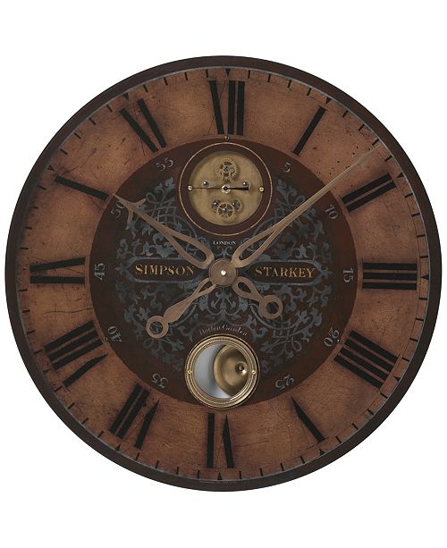 Uttermost Simpson Starkey 23" Wall Clock & Reviews Clocks Home