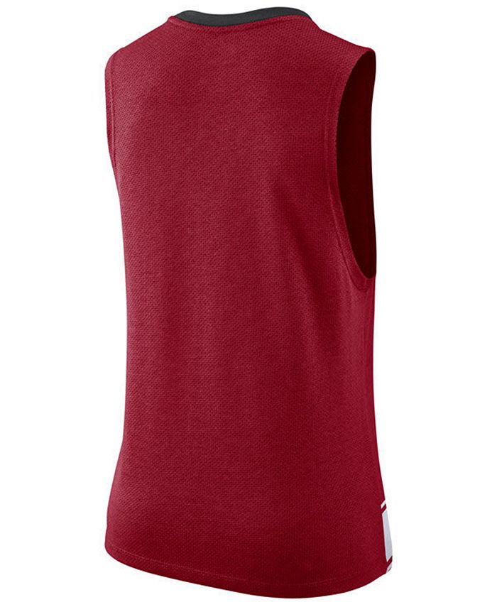 Nike Women's St. Louis Cardinals Dri-Blend Muscle Mesh Tank - Macy's