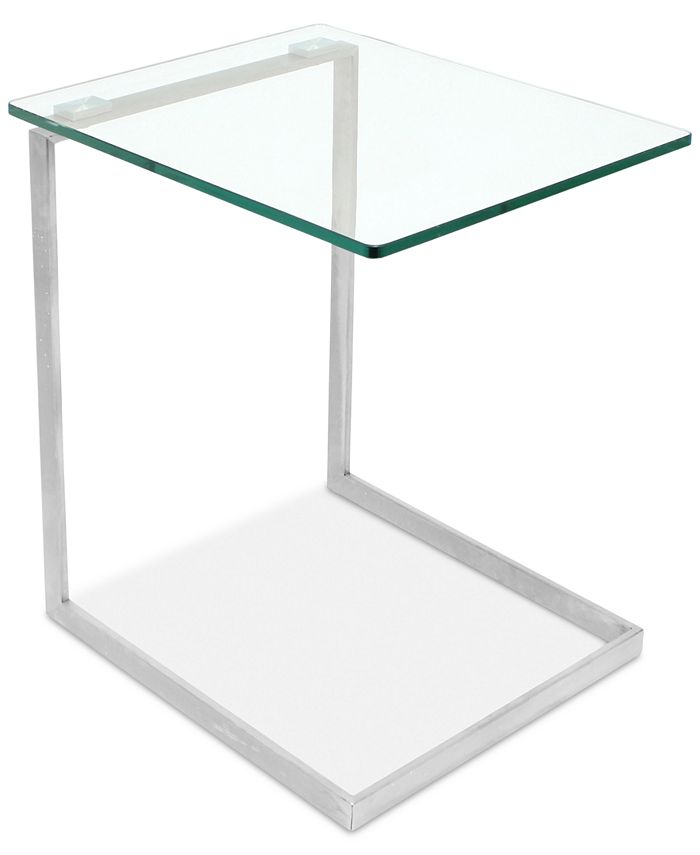 Lumisource - Zenn Glass End Table, Quick Ship