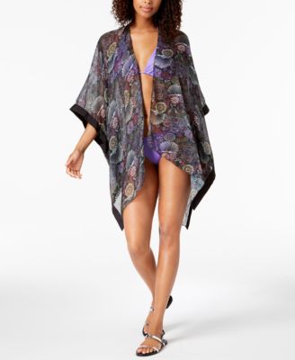 Steve Madden - Floral-Print Cape