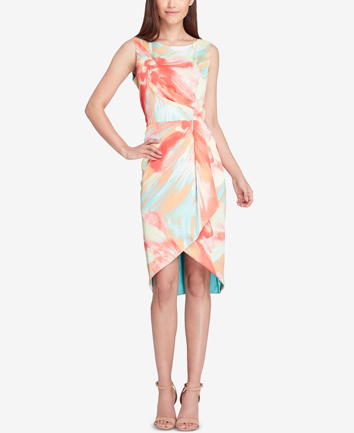 Tahari ASL HighLow FauxWrap Dress Macy's