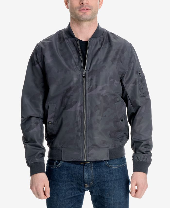 Michael Kors Men's Bomber Jacket, Created for Macy's & Reviews - Coats &  Jackets - Men - Macy's