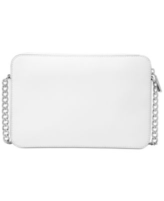 michael michael kors jet set east west crossgrain leather crossbody