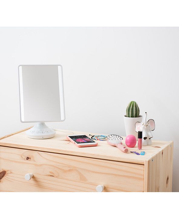 iHome Reflect Vanity Mirror with Bluetooth Audio, Speakerphone & USB