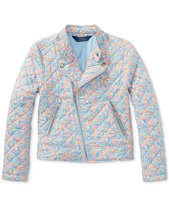 Kaia | Quilted Floral Print Jacket main image 0