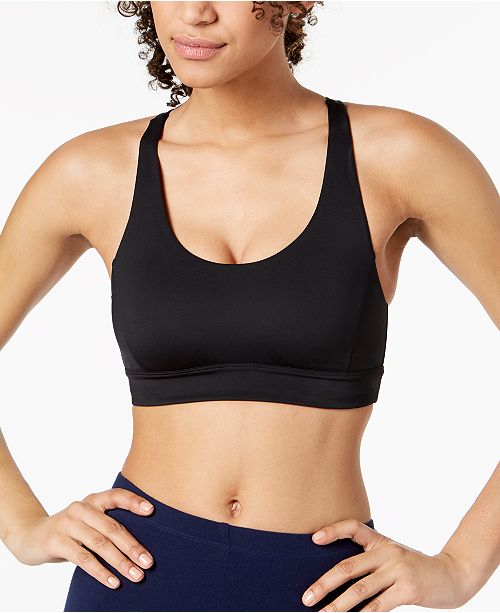 Ideology StrappyBack MediumSupport Sports Bra, Created for Macy's