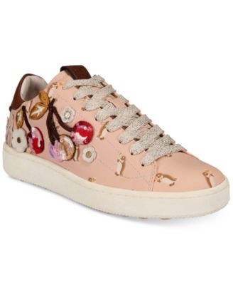 コーチ⭐新品⭐COACHスタースタッズムートンボアモカシンシューズ