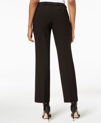 calvin klein black suit pants