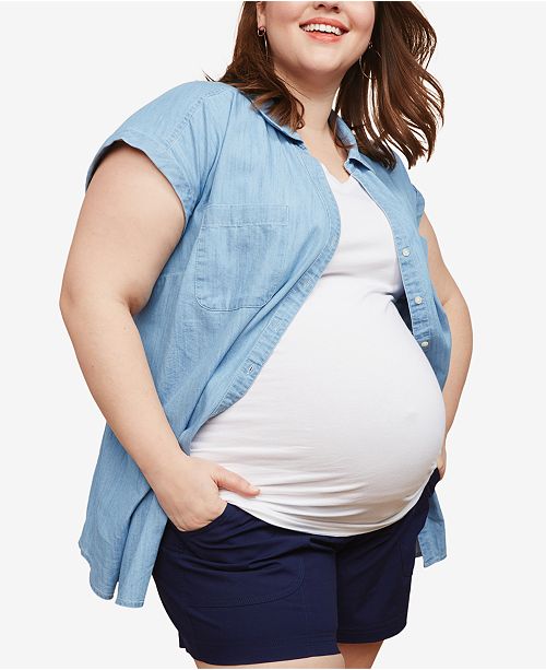 macy's plus size maternity