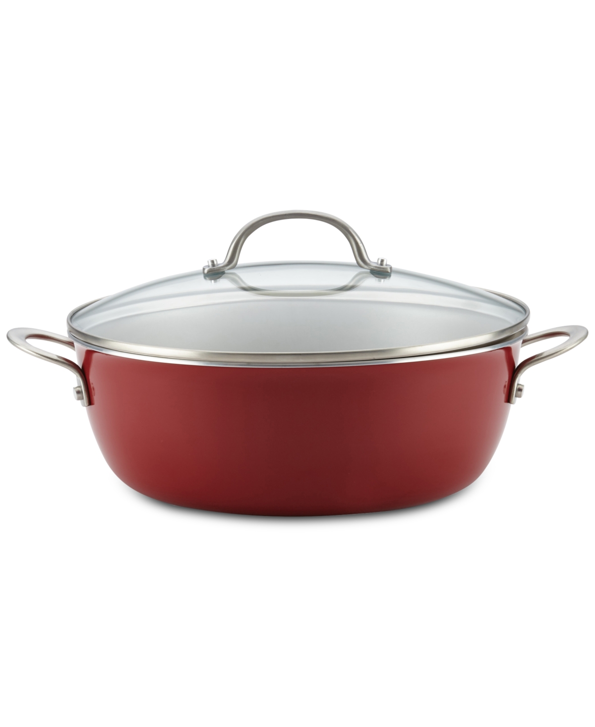 Ayesha Curry Home Collection 7.5-Qt. Wide Non-Stick Stockpot