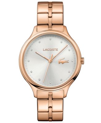 lacoste rose gold
