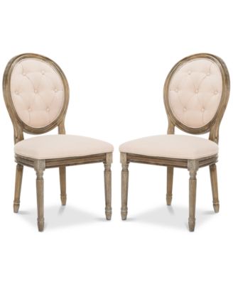 Safavieh - Claudius Side Chair (Set Of 2), Quick Ship