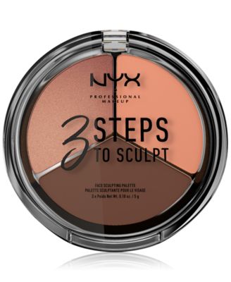 NYX Professional Makeup - Three Steps To Sculpt Palette