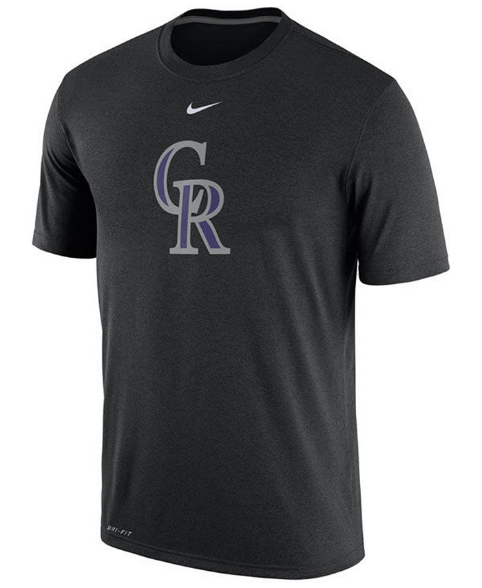 Nike Men's Colorado Rockies Legend Wordmark 1.5 T-Shirt - Macy's