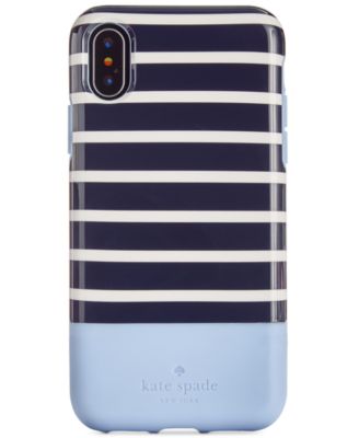 kate spade new york - Santa Monica Stripe iPhone X Card Case