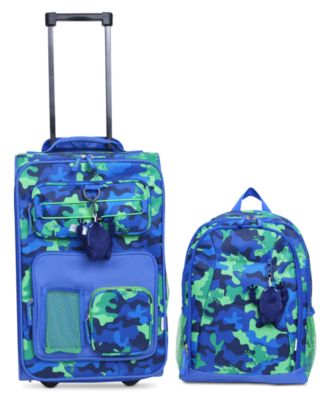 suitcase and backpack set