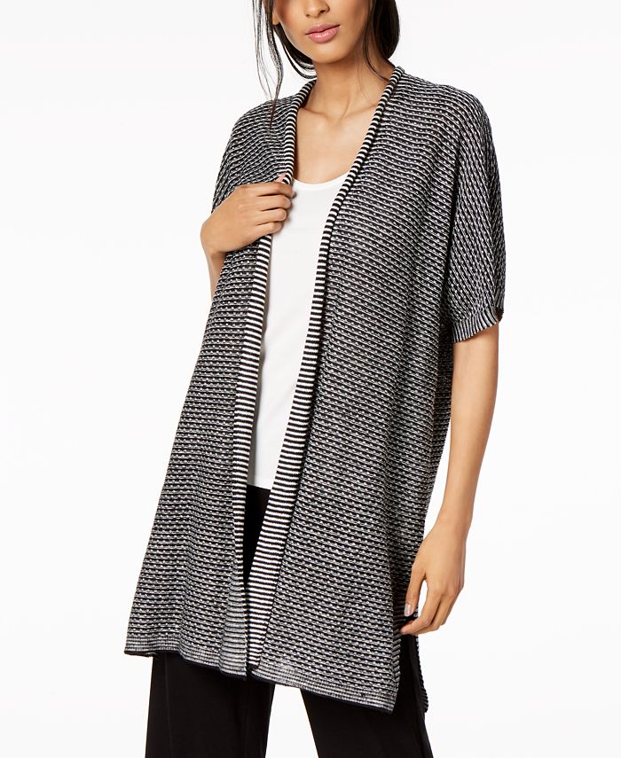 Eileen fisher sales organic linen cardigan