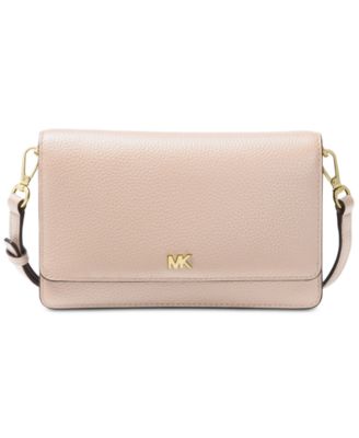 MICHAEL Michael Kors Pebble Leather Phone Crossbody Wallet