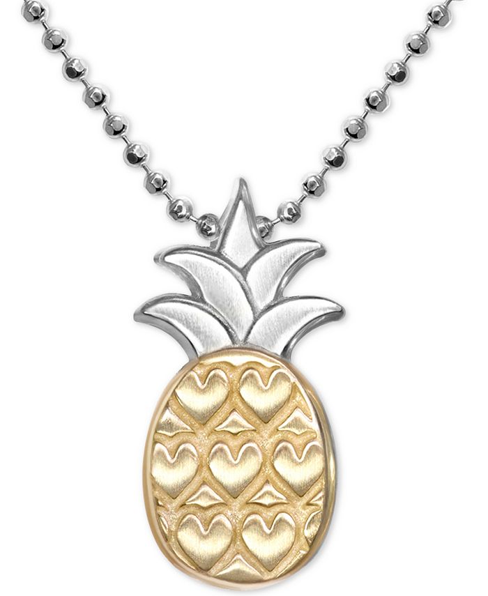 Macy's cheap pineapple necklace